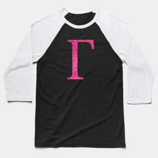 Pink Gamma Baseball T-Shirt